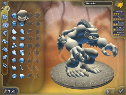 My creations in the tribal age fighting the epic version of themselves :  r/Spore